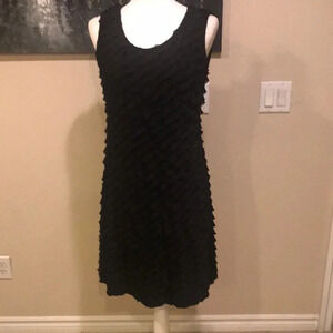 Christopher & Banks Ruffle Sheath Dress-Size M